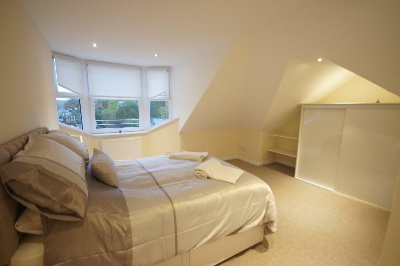 Modern, Cosy Apartment In Bearsden With Private Parking Glasgow Luaran gambar